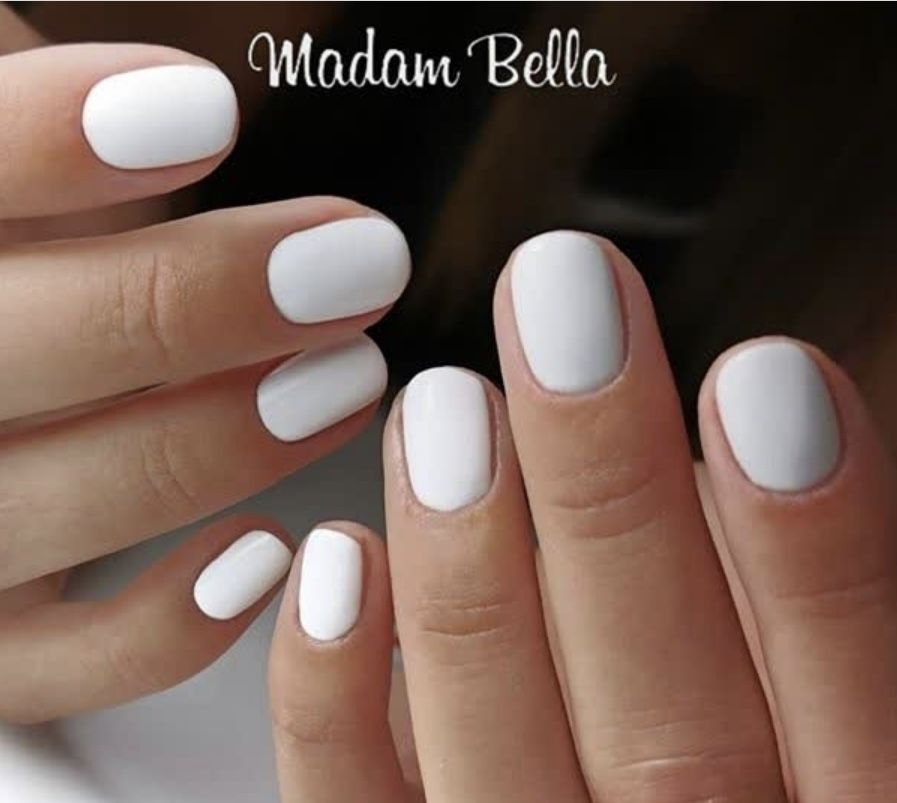 Just White (Solid) by NAILWRAP.CO | DIY Self Care Manicure Kit