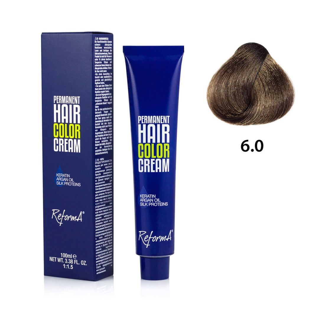 Hair Color Cream  6.0 - dark blonde, 100 ml