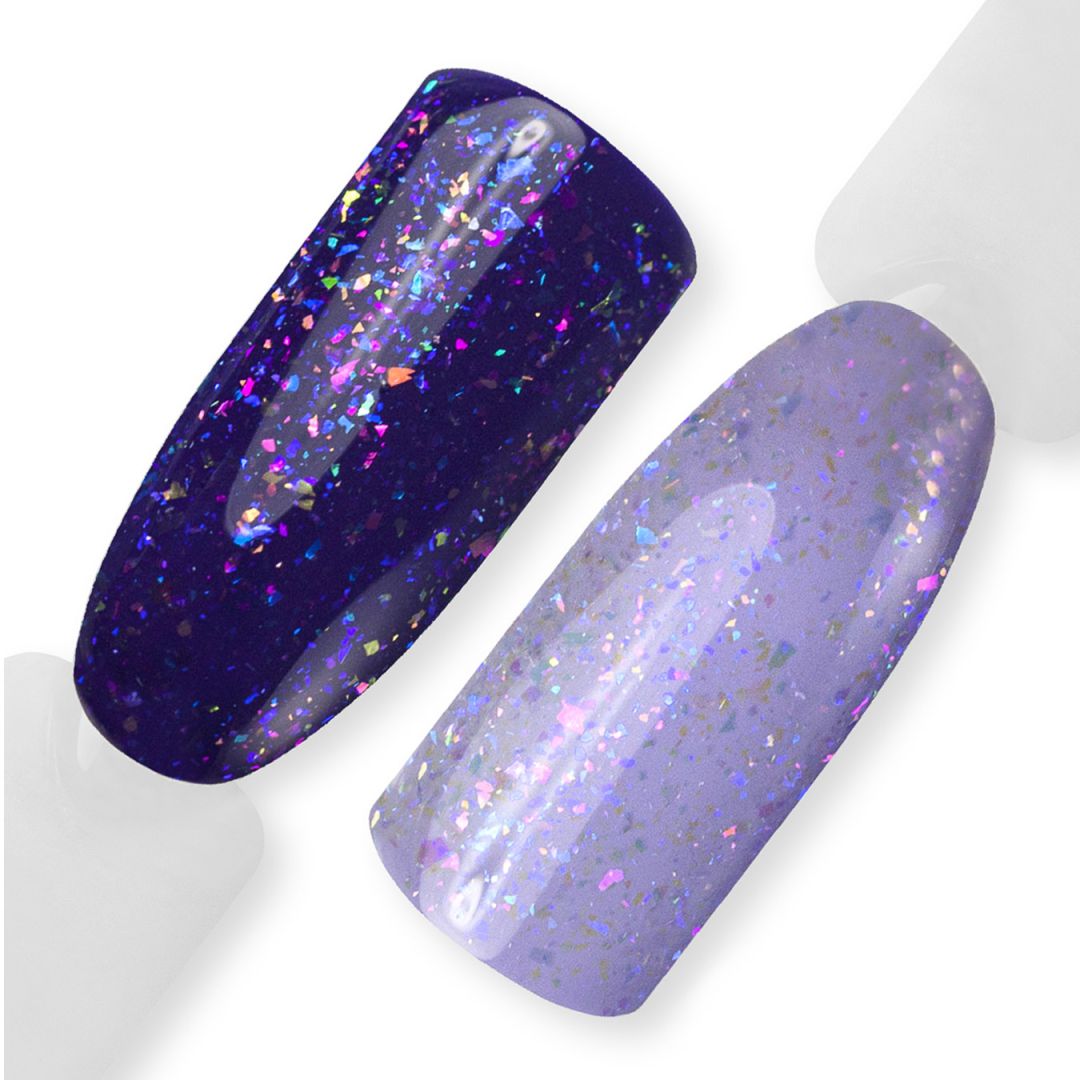 Gel Polish - Top Violet Sparkle, 10ml
