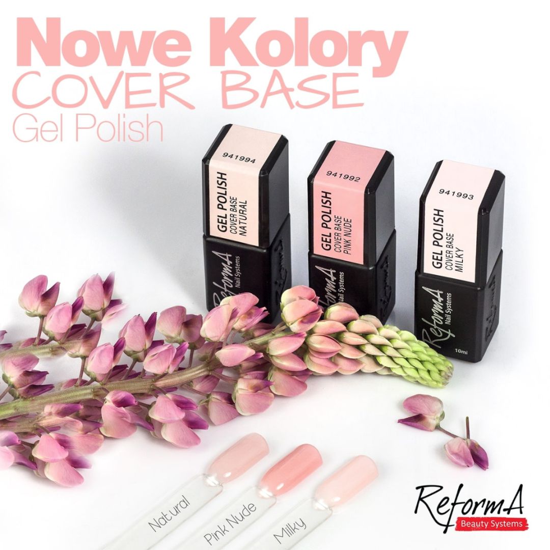 Gel Polish Cover Base Pink Nude