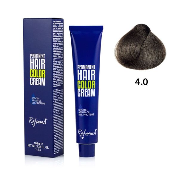 Hair Color Cream  4.0 - brown, 100 ml
