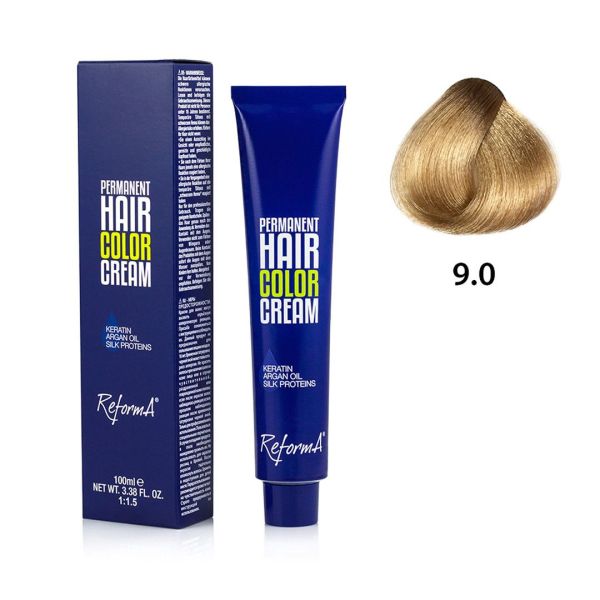 Hair Color Cream  9.0 - very light blonde, 100 ml