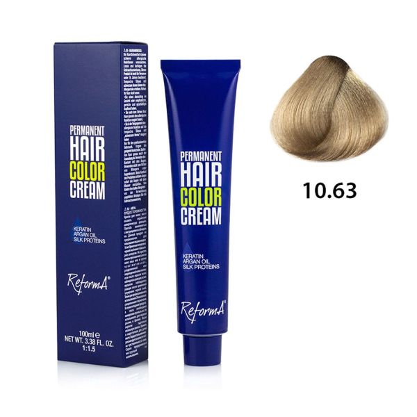 Hair Color Cream  10.63 - extra light opalescent golden blonde, 100 ml
